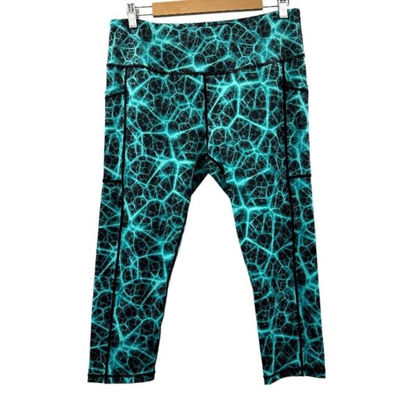 Constantly Varied Gear CVG Medium Blue Serenity Capri Crossfit Leggings Size XL - Picture 1 of 6